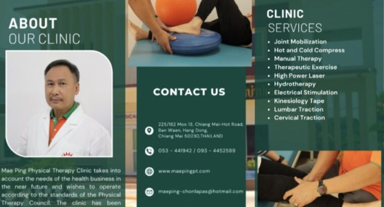 Mae Ping Physical Therapy Clinic and Chonlapas Hydrotherapy