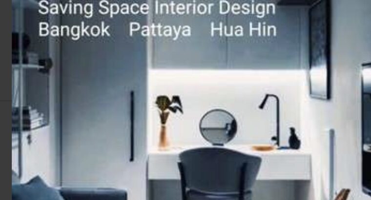 SAVING SPACE INTERIOR DESIGN Built-in Furniture Hua Hin ChaAm Thailand