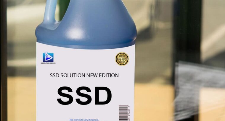 SSD Solution used to clean all type of blackened, tainted and defaced bank notes.