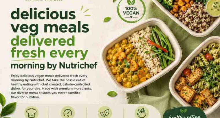 High-Protein Vegan Meals by Nutrichef