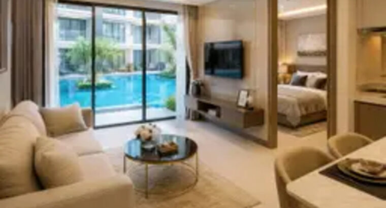 2-Bedroom Apartment in Pristine Park 3 — 65.50 sqm, Jomtien