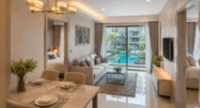 2-Bedroom Apartment in Pristine Park 3 — 65.50 sqm, Jomtien