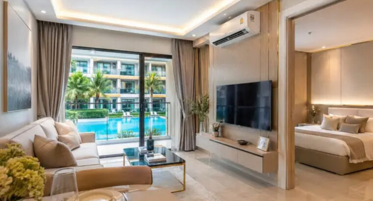 2-Bedroom Apartment in Pristine Park 3 — 65.50 sqm, Jomtien